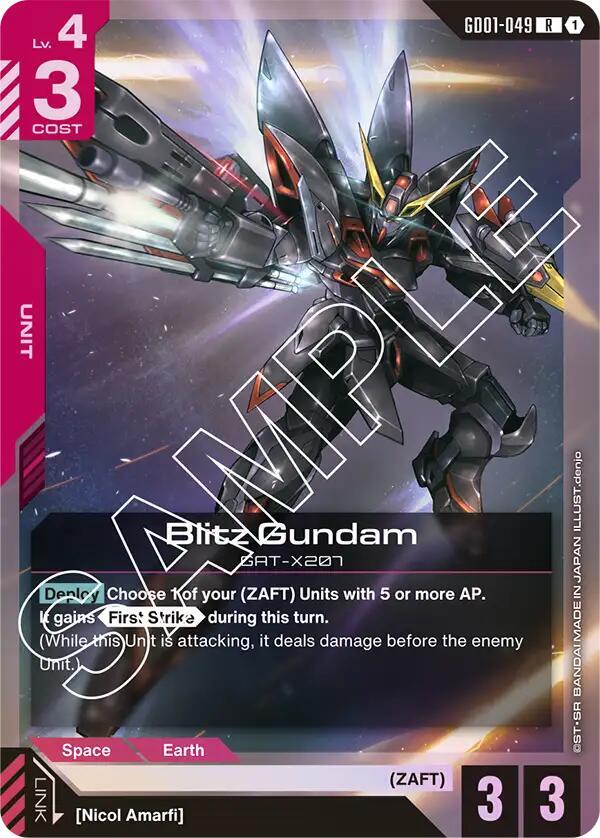 Blitz Gundam - Newtype Rising (GD01)