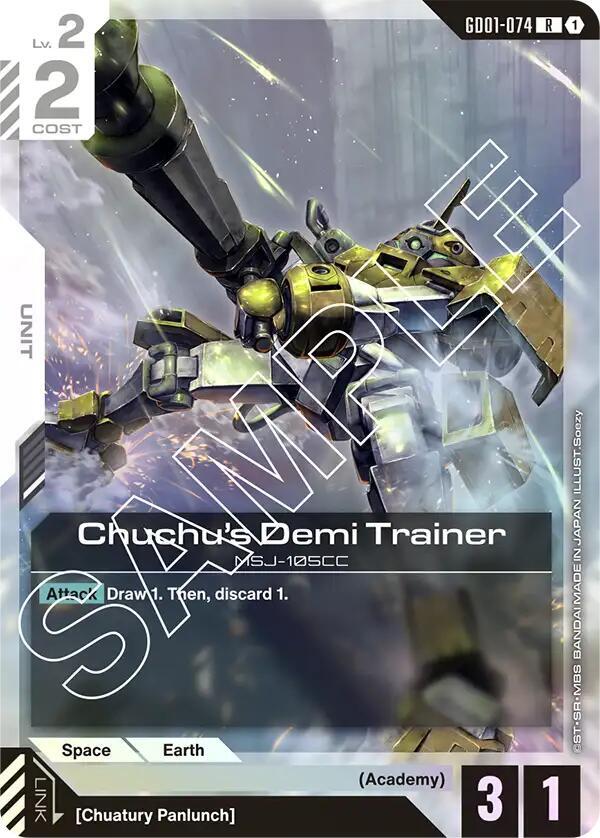 Chuchu's Demi Trainer - Newtype Rising (GD01)
