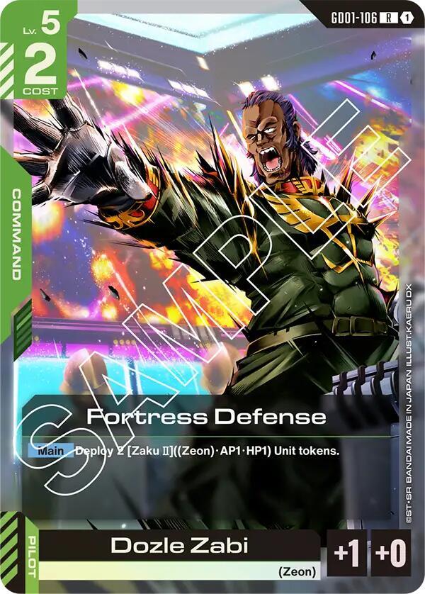 Fortress Defense - Newtype Rising (GD01)