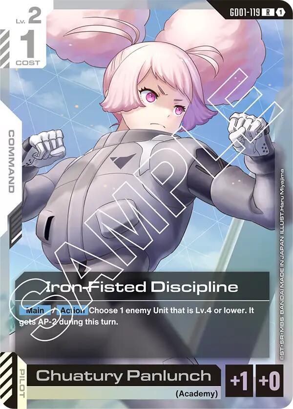 Iron-Fisted Discipline - Newtype Rising (GD01)
