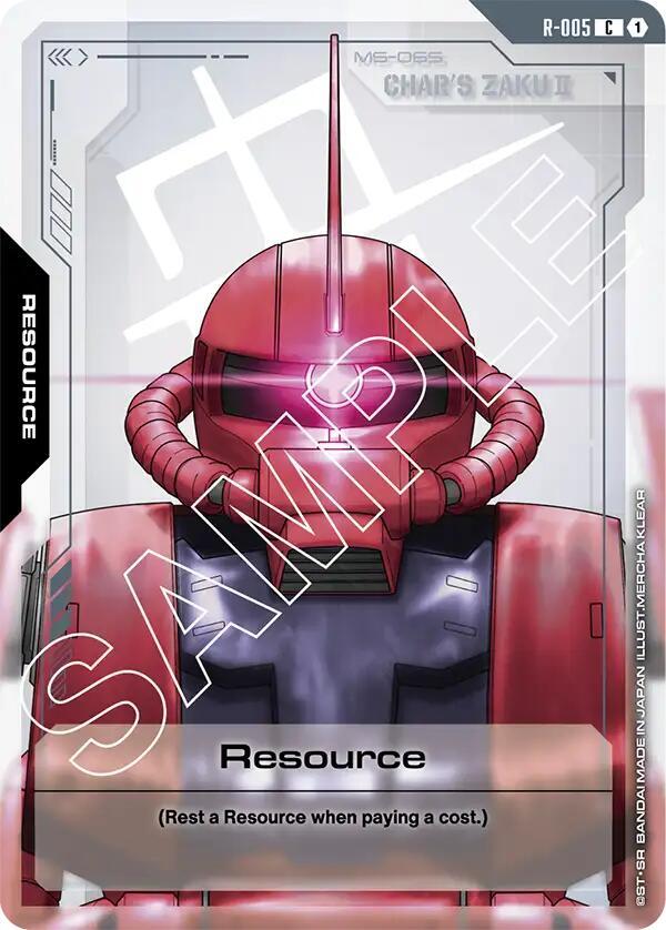 Resource (R-005) - Newtype Rising (GD01)