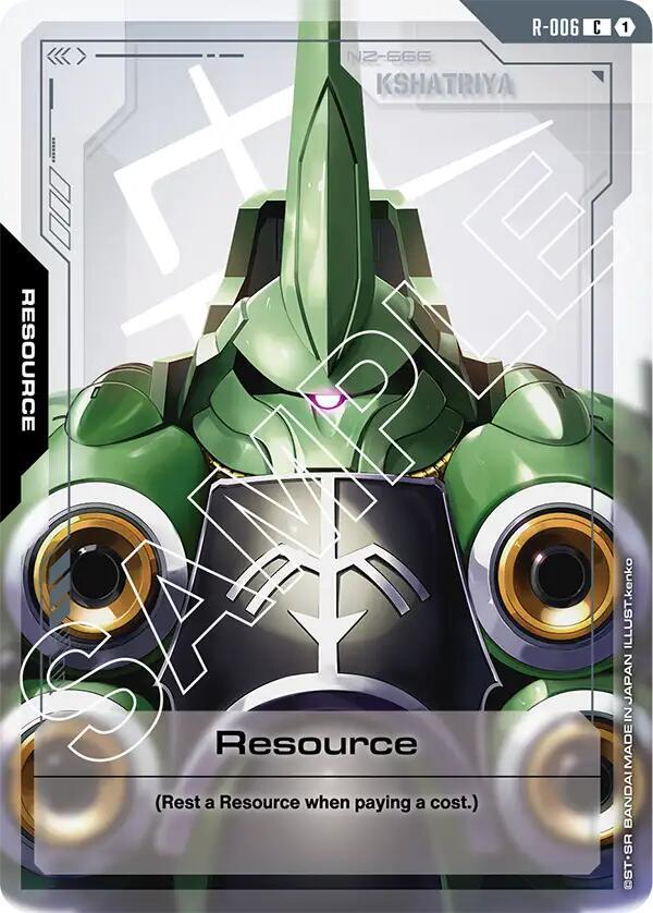 Resource (R-006) - Newtype Rising (GD01)