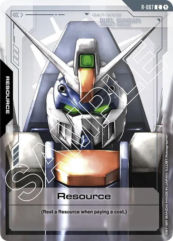 Resource (R-007) - Newtype Rising (GD01)