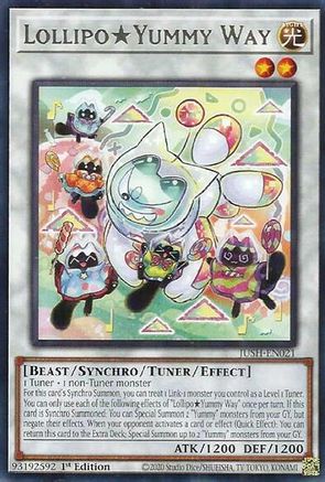 LollipoYummy Way (JUSH-EN021) - Justice Hunters 1st Edition