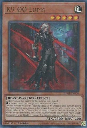 K9-00 Lupis (JUSH-EN034) - Justice Hunters 1st Edition