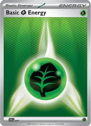Basic Grass Energy - 17 - SVE Scarlet & Violet Energies