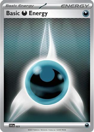 Basic Darkness Energy - 23 - SVE Scarlet & Violet Energies
