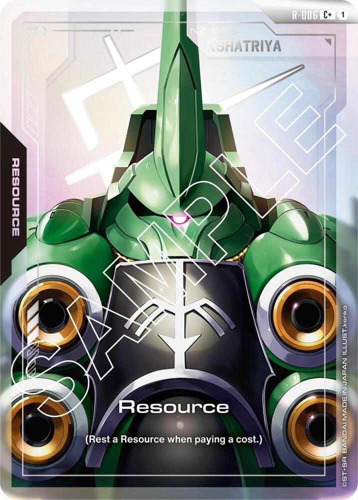 Resource (R-006) (C+) - Newtype Rising (GD01)