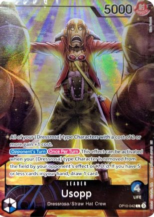 Usopp (Official Playmat -Limited Edition Vol. 3-) (OP10-042) - One Piece Promotion Cards Foil