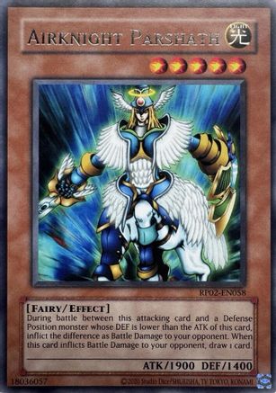 Airknight Parshath - RP02-EN058 - Retro Pack 2 (2020 Date Reprint) Unlimited