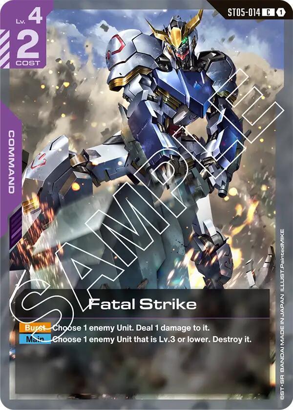 Fatal Strike - Starter Deck 05: Iron Bloom (ST05)