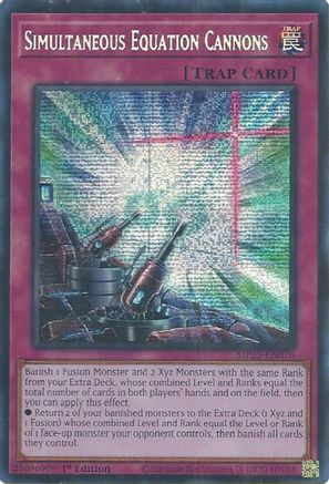 Simultaneous Equation Cannons (MP25-EN076) - 2025 Mega-Pack 1st Edition