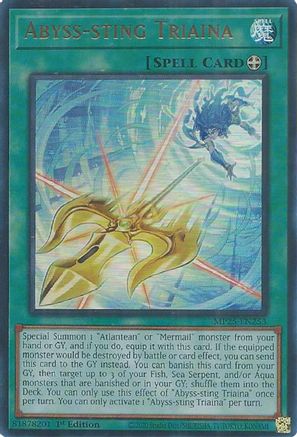 Abyss-sting Triaina - MP25-EN253 - 2025 Mega-Pack 1st Edition
