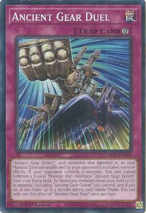 Ancient Gear Duel - MP25-EN360 - 2025 Mega-Pack 1st Edition