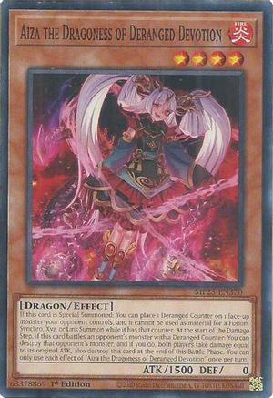 Aiza the Dragoness of Deranged Devotion - MP25-EN370 - 2025 Mega-Pack 1st Edition
