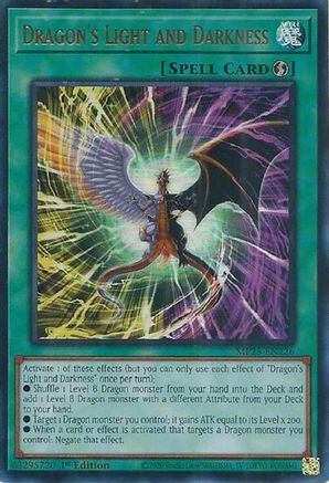 Dragon's Light and Darkness (MP25-EN226) - 2025 Mega-Pack 1st Edition