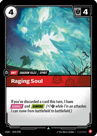 Raging Soul - 019/298 - Origins Foil