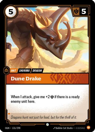 Dune Drake - 131/298 - Origins Foil