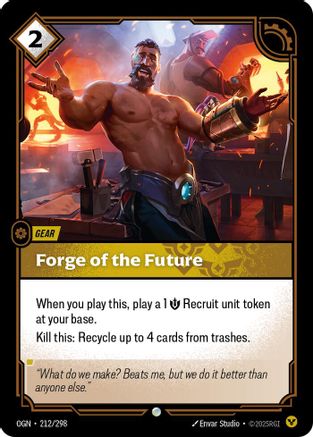 Forge of the Future (212/298) - Origins Foil