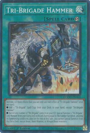 Tri-Brigade Hammer (DOOD-EN068) - Doom of Dimensions 1st Edition