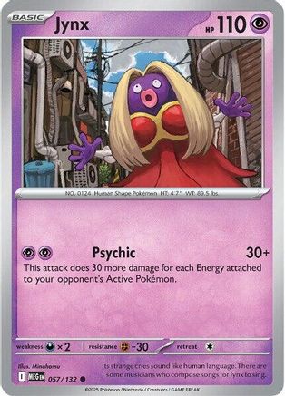 Jynx 57 - ME01 Mega Evolution Reverse Holofoil