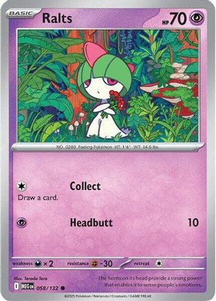 Ralts 58 - ME01 Mega Evolution