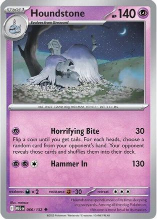 Houndstone - 066/132 66 - ME01 Mega Evolution