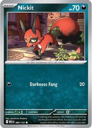 Nickit 89 - ME01 Mega Evolution Reverse Holofoil