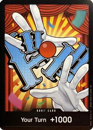 DON!! Card (Buggy) - Premium Booster -The Best- Vol. 2 Foil