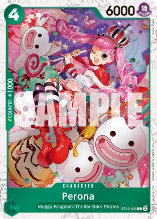 Perona (Pirate Foil) (ST12-005) - Premium Booster -The Best- Vol. 2 Foil