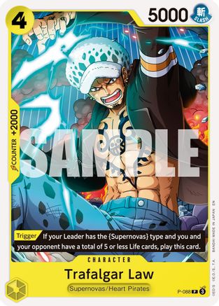 Trafalgar Law -  P-088 (Reprint) (P-088) - Premium Booster -The Best- Vol. 2
