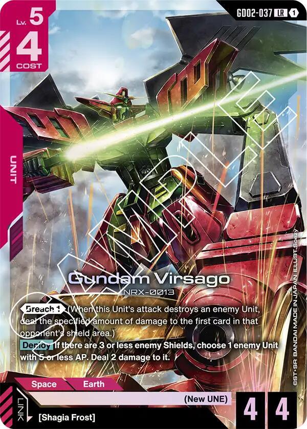Gundam Virsago - Dual Impact (GD02)