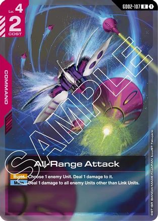 All-Range Attack - GD02-107 - Dual Impact Holofoil