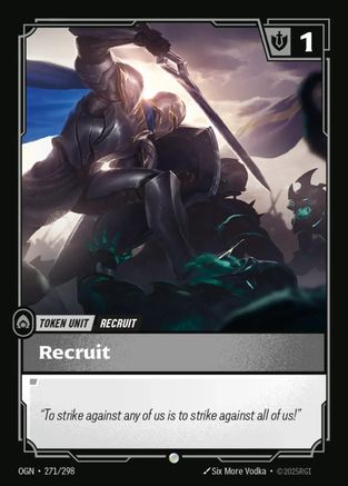 Recruit // Buff - 271/298 - Origins