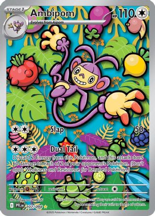 Ambipom - 107/094 - ME02 Phantasmal Flames Holofoil