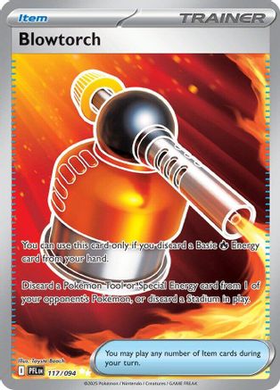 Blowtorch - 117/094 - ME02 Phantasmal Flames Holofoil