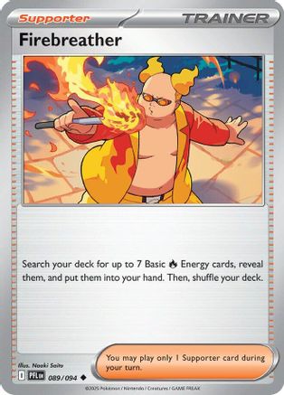 Firebreather - 089/094 89 - ME02 Phantasmal Flames Reverse Holofoil