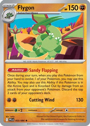 Flygon - 053/094 53 - ME02 Phantasmal Flames Reverse Holofoil