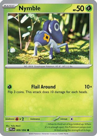 Nymble - 009/094 9 - ME02 Phantasmal Flames Reverse Holofoil