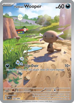 Paldean Wooper - 102/094 - ME02 Phantasmal Flames Holofoil