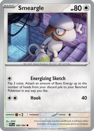 Smeargle 80 - ME02 Phantasmal Flames Reverse Holofoil
