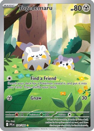Togedemaru - 104/094 - ME02 Phantasmal Flames Holofoil