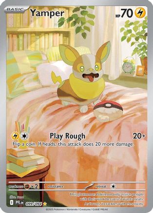 Yamper - 099/094 - ME02 Phantasmal Flames Holofoil