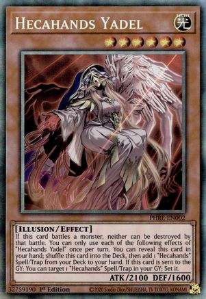 Hecahands Yadel (CR) - PHRE-EN002 - Phantom Revenge 1st Edition