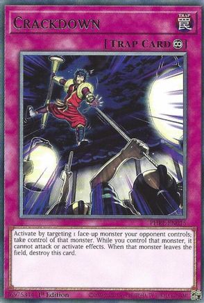 Crackdown - PHRE-EN015 - Phantom Revenge 1st Edition