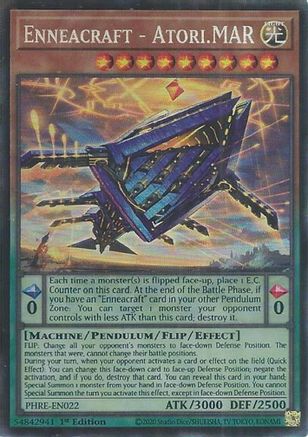 Enneacraft - Atori.MAR (CR) (PHRE-EN022) - Phantom Revenge 1st Edition