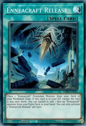 Enneacraft Release - PHRE-EN025 - Phantom Revenge 1st Edition