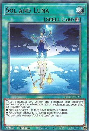 Sol and Luna - PHRE-EN053 - Phantom Revenge 1st Edition