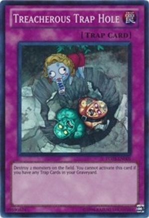 Treacherous Trap Hole (TU03-EN005) - Turbo Pack: Booster Three Unlimited