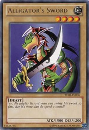 Alligator's Sword - TU08-EN006 - Turbo Pack: Booster Eight Unlimited